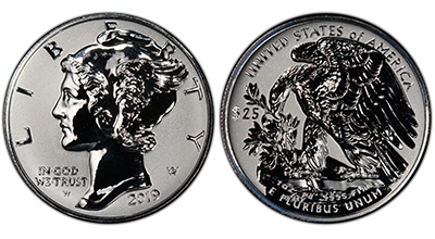 Reverse Proof Palladium Eagles